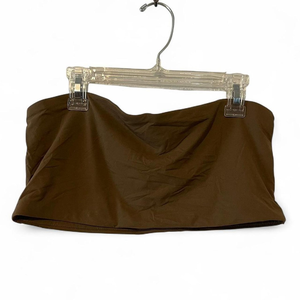 NWOT SKIMS XL BROWM TUBE TOP 

#y2kfashion #festival #activewear #skims